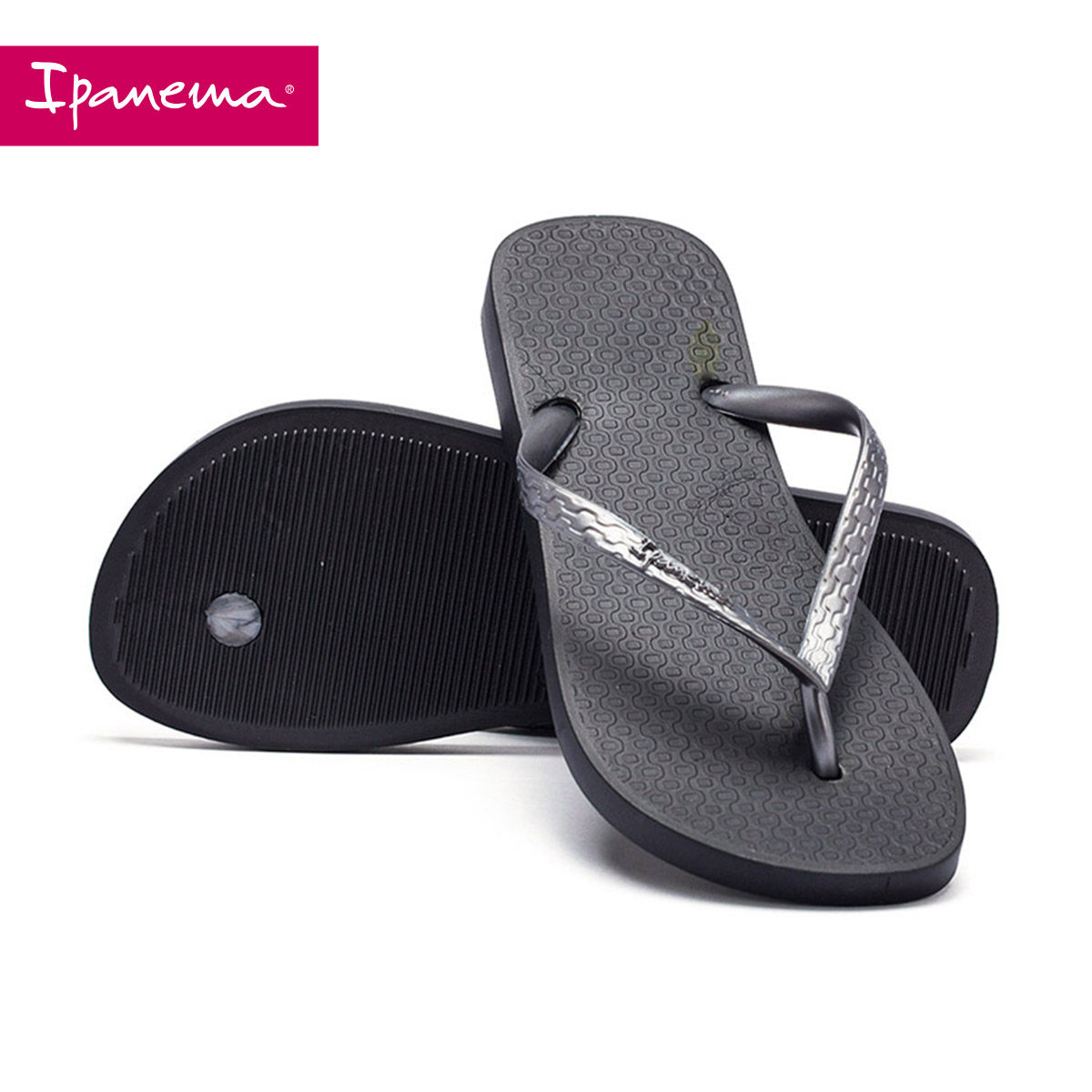 ipanema拖鞋女外穿新款网红凉拖鞋ins潮拖时尚人字拖鞋女平底拖鞋