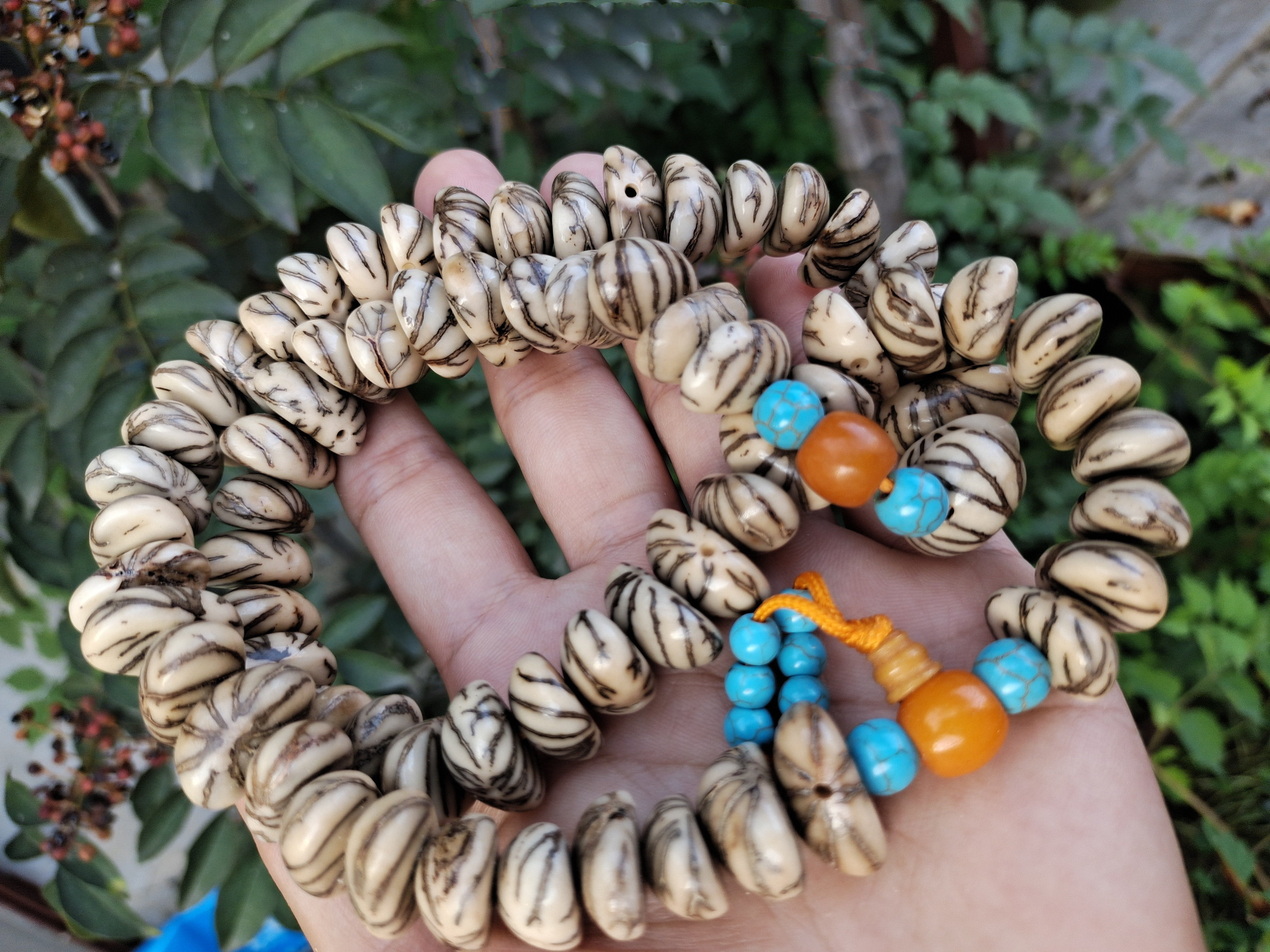 菩提提子特惠大金金线银线手持车挂车把手饰佛珠手链