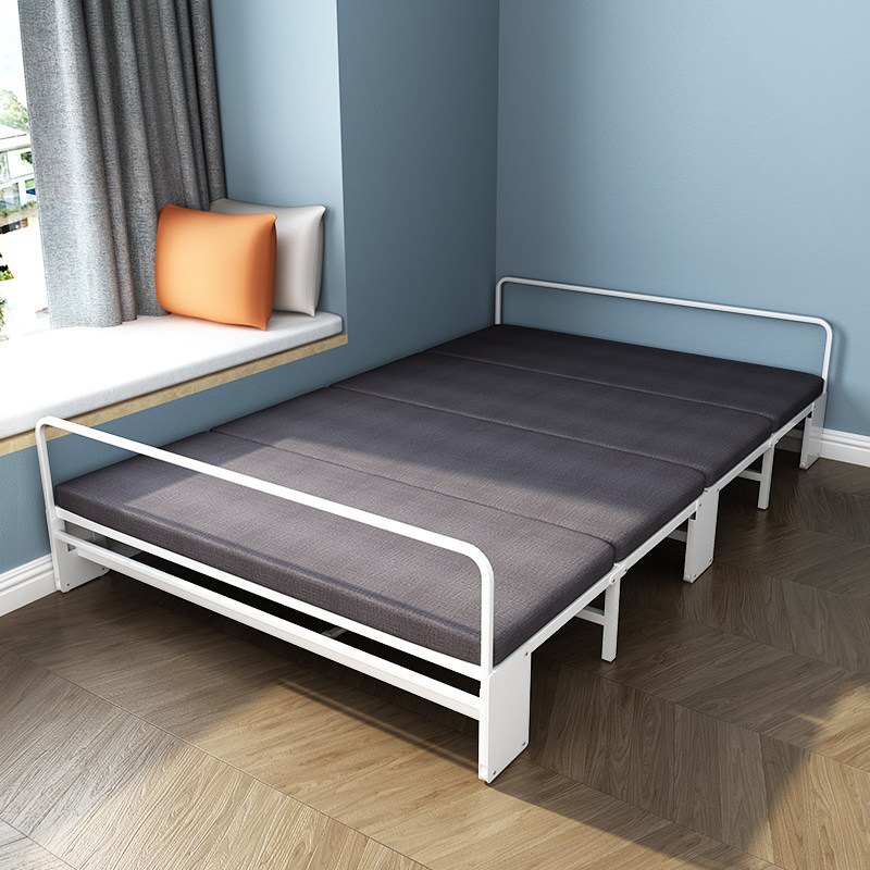 多功能折叠午休床硬书桌书柜组合柜一体收纳折叠床