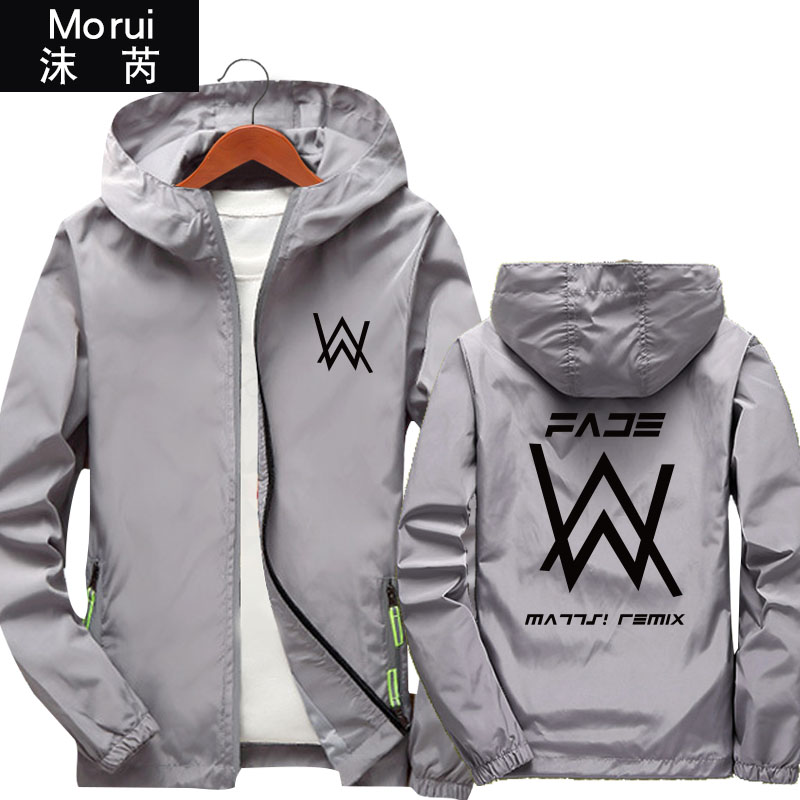 艾伦沃克明星同款faded衣服dj电音开衫夹克夹克