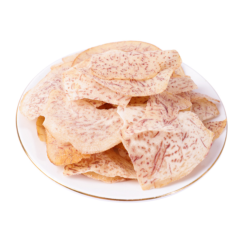 香芋星芙片椒盐味原切芋头薄脆健康零食芋头条