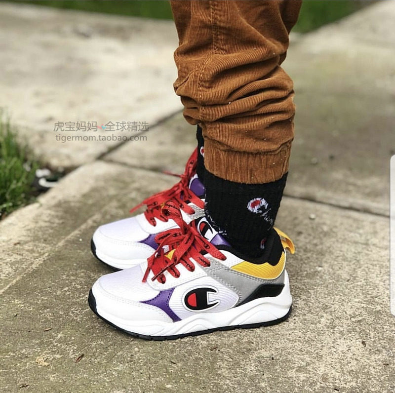 上海现货美国采购冠军儿童童鞋champion男女女童运动鞋