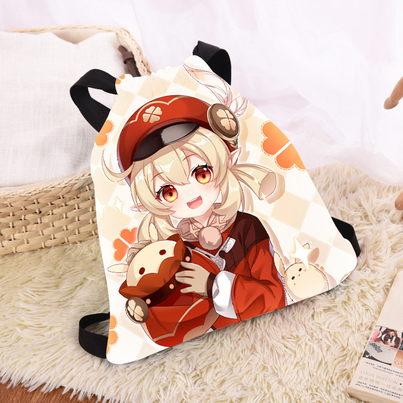 尚萌原创原神可莉游戏动漫周边二次元身抱枕套双面动漫毛绒