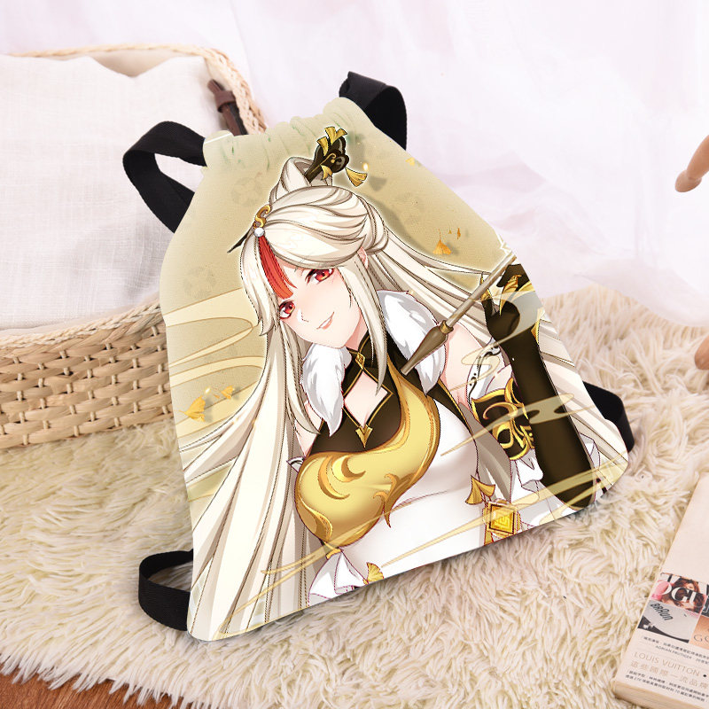 尚萌原创原神凝光游戏动漫周边二次元宅男全身抱枕动漫毛绒