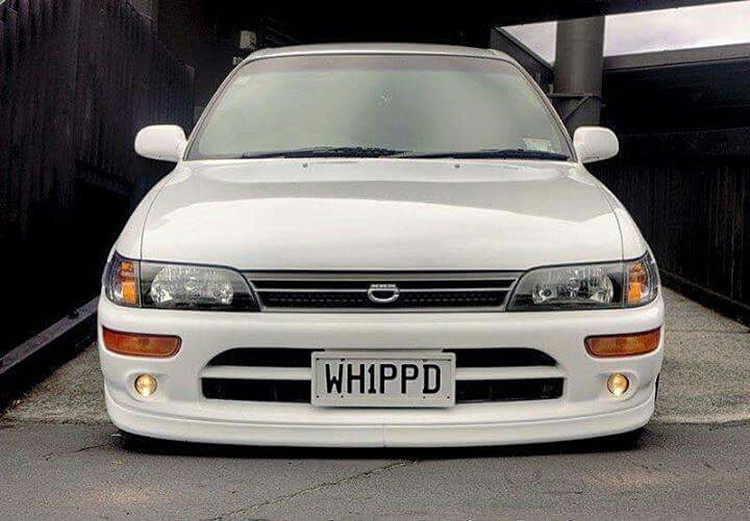 丰田corolla ae100 ae101改装黑底大灯 前灯头灯 转向灯 角灯特价