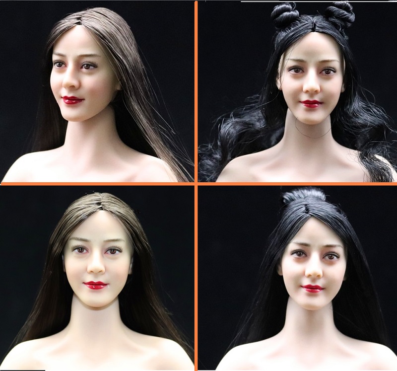 特价女兵人头亚洲美女力热巴高高质量可配包胶女素体兵人专区