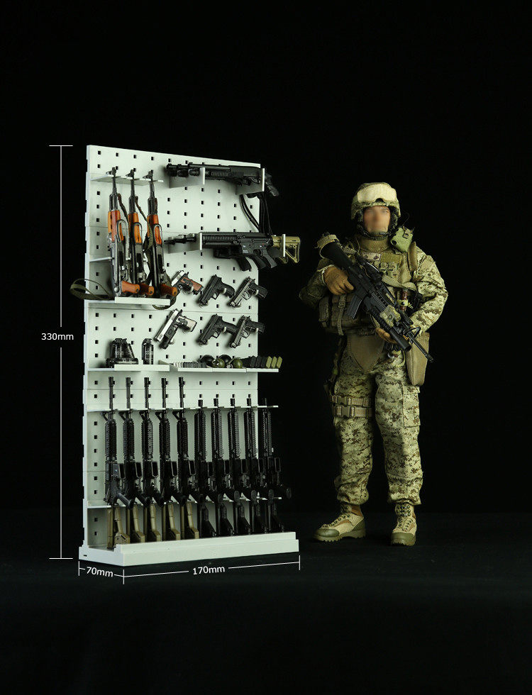 枪架兵人现代军事可扩展步枪狙击枪手手枪武器兵人专区