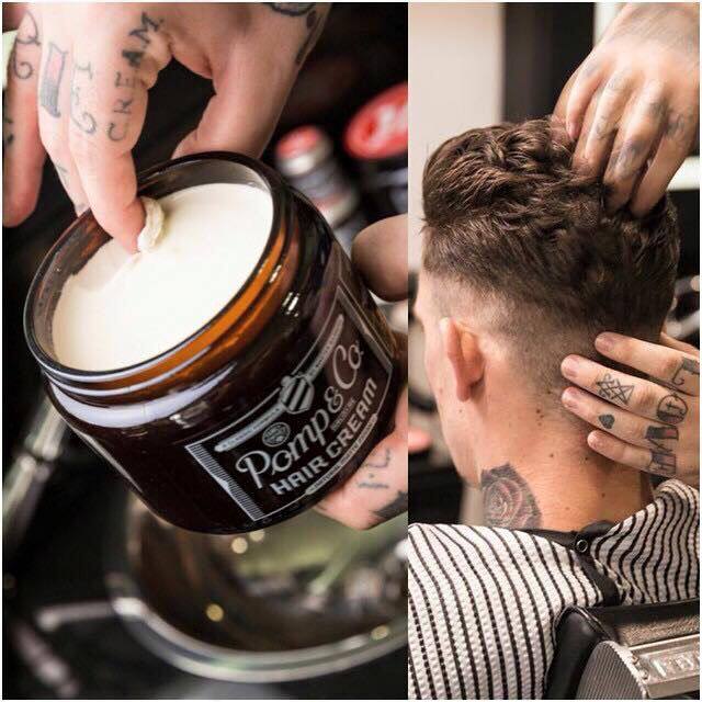 复古发油凝土哑光发蜡泥油头膏定型头油 pomade co pomp 爱尔兰制