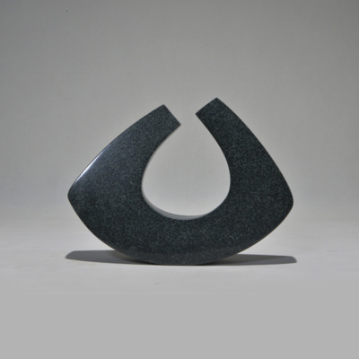 抽象艺术雕塑摆件石材简约样板房家居饰品石雕玄关电视柜摆设定制