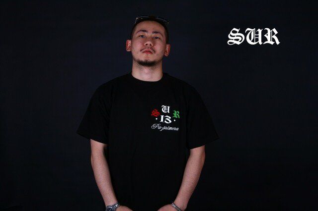 sur美国西海岸帮派匪帮墨西哥配色westcoast腰果方巾t恤