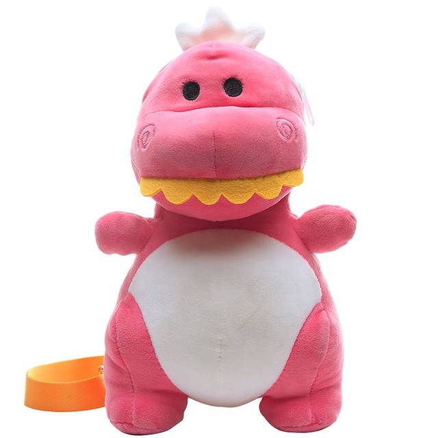 Plush bag female 2020 new Japanese and Korean cartoon cute girl small satchel cute dinosaur toy backpack messenger bag Plush bag female 2020 new Japanese and Korean cartoon cute girl small satchel cute dinosaur toy backpack messenger bag