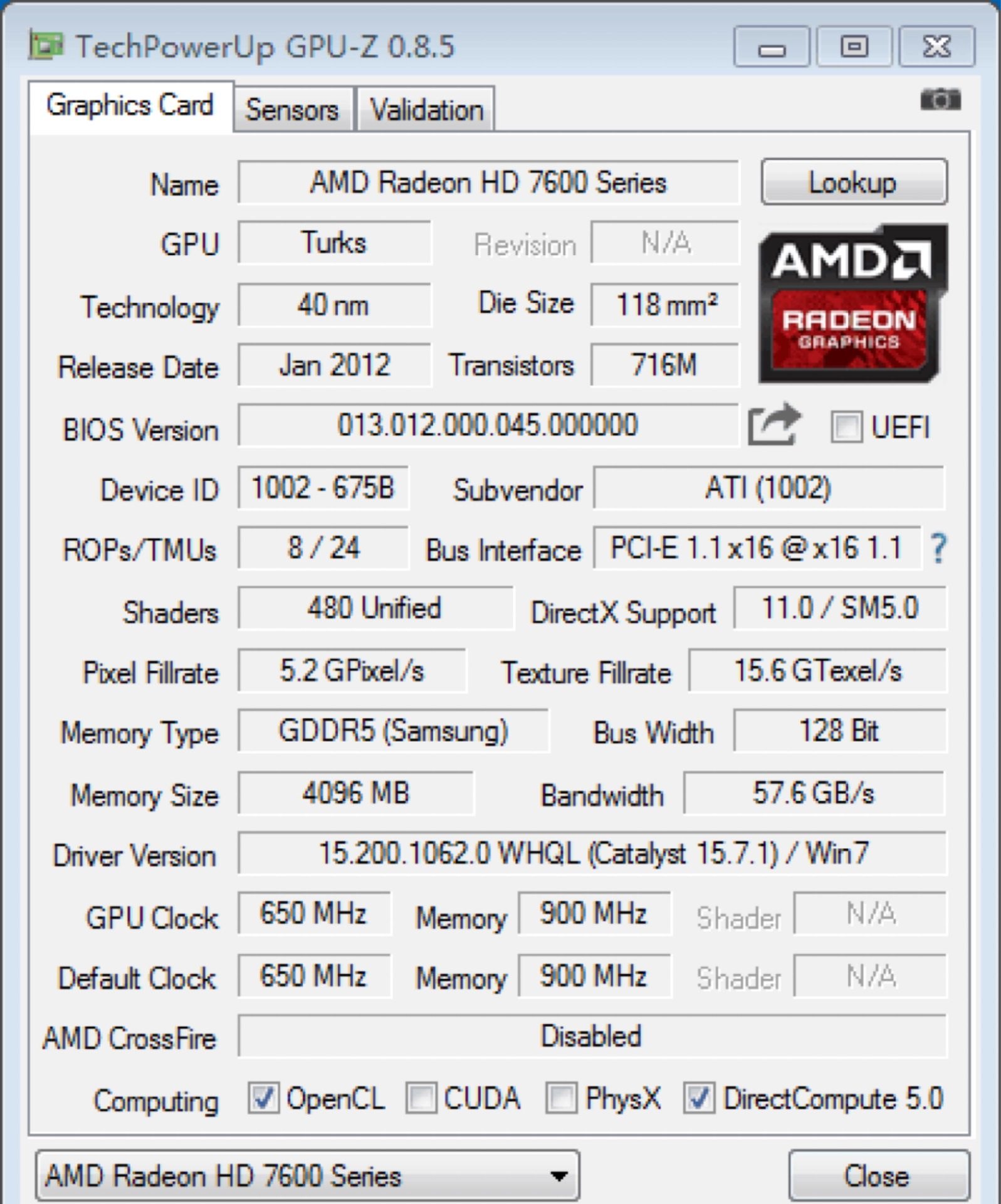 显卡原装gtx650750ti独立电脑1g2gddr5loldnf显卡