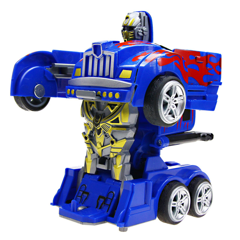 儿童惯性车变形玩具金刚机器人小汽车2-3-4-5-6岁男孩玩具