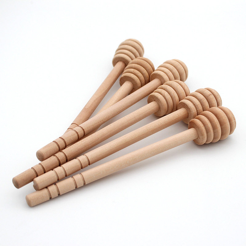 🐝蜂蜜棒取用木棒搅棍棒舀小木勺专用工具神器杯子棒子懒人便携搅拌