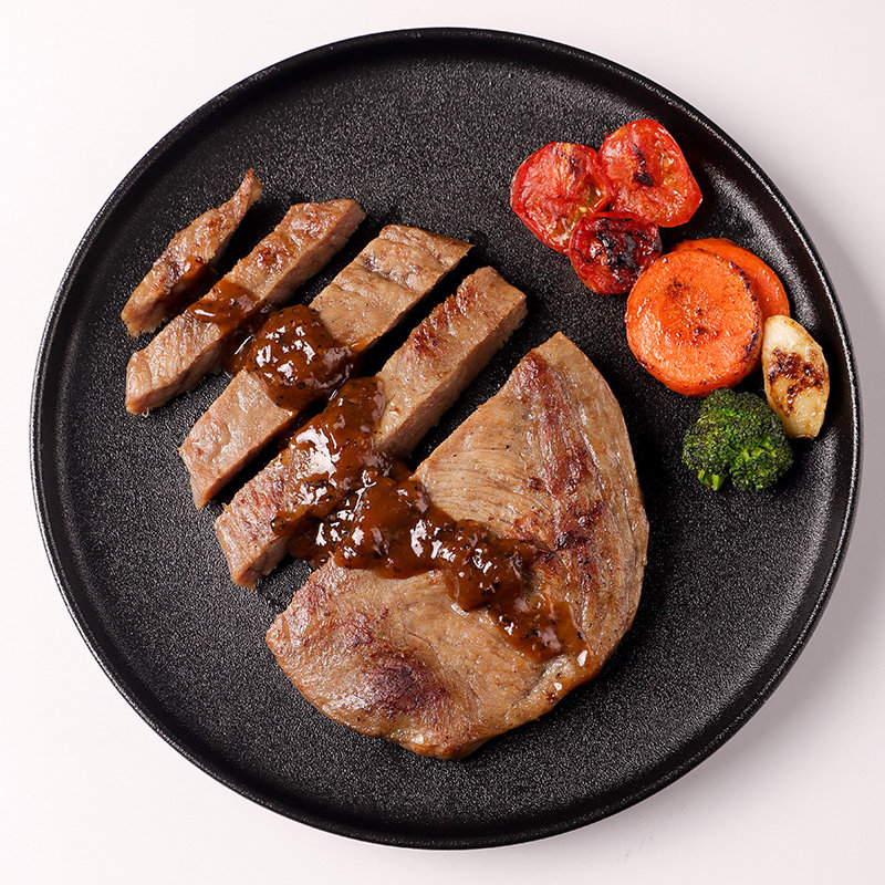 牛排真味超值嫩肩150g调味腌制配黑椒酱包牛排