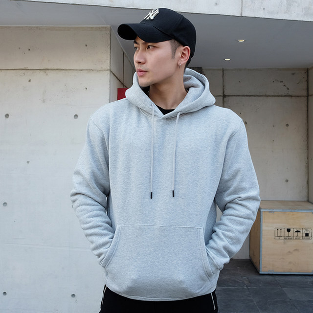 Basketball sweater men's trend autumn winter new sports fitness leisure loose pullover jacket plus velvet thickening Basketball sweater men's trend autumn winter new sports fitness leisure loose pullover jacket plus velvet thickening
