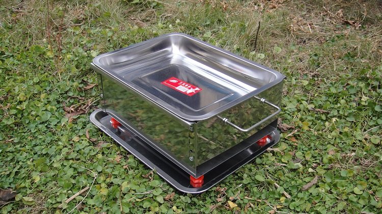 正品超厚 1.2mm不锈钢家用户外装备用多功能小张木炭烤鱼架烧烤炉