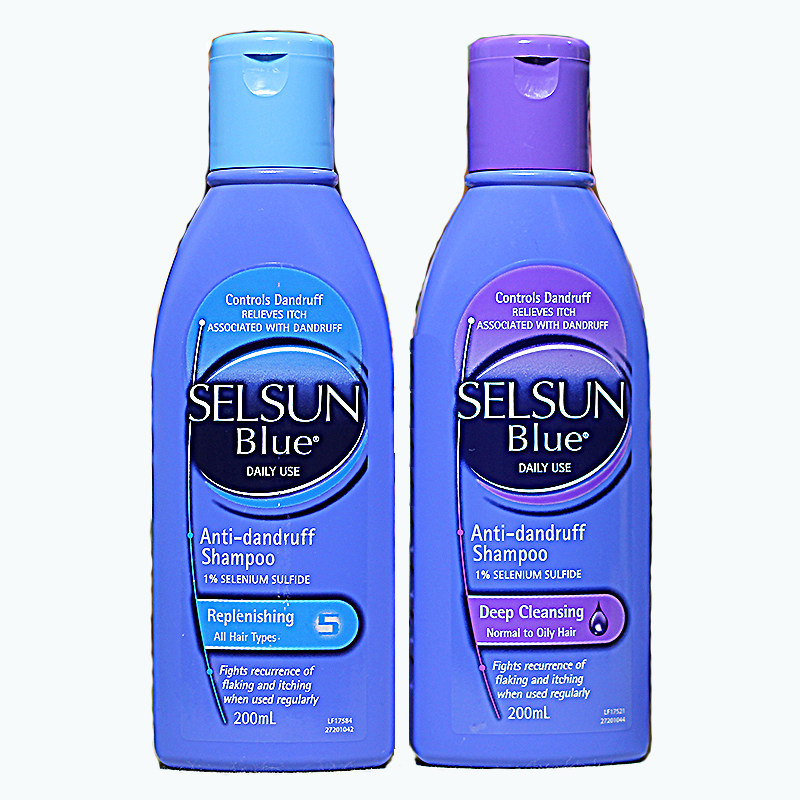 澳洲selsunblue特效止屑去屑止痒洗发水200ml洗发水