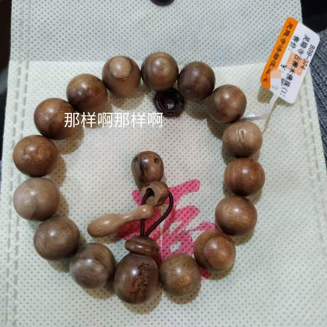 灵隐寺樟木念珠开光法物佛珠天然手串佛珠