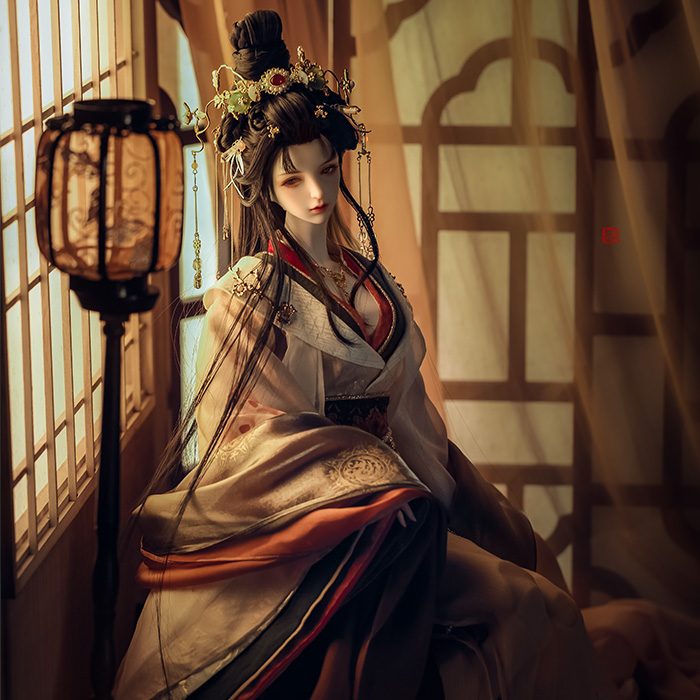 龙魂人形社二十八星宿之毕月乌 3分bjd娃娃类sd官方正版原创古风