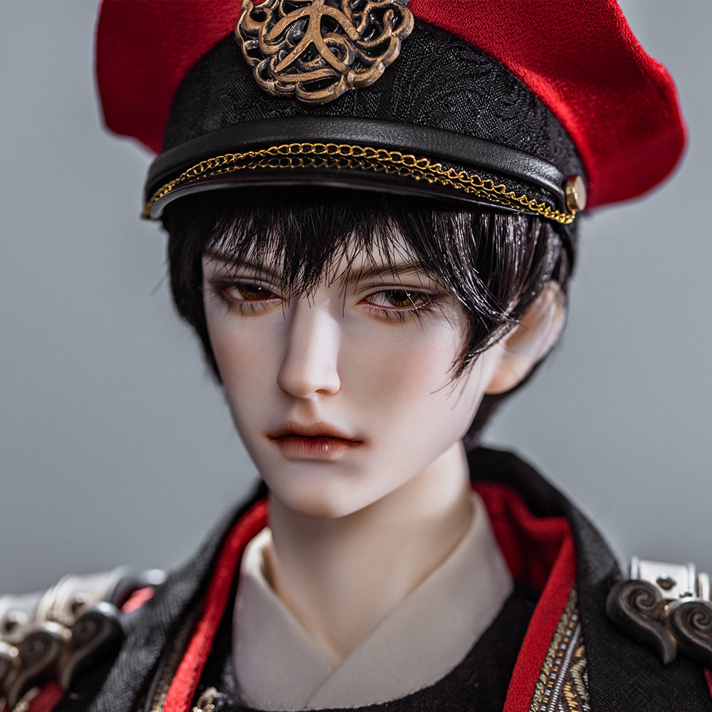 诛魔sd娃娃bjd正版系列军装三万周瑜人形bjd娃娃