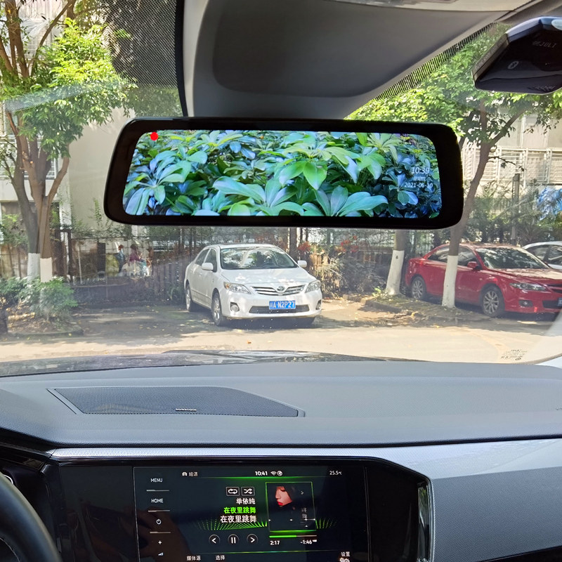 wey坦克专用无光夜视流媒体高清后视镜行车记录仪智能后视镜导航