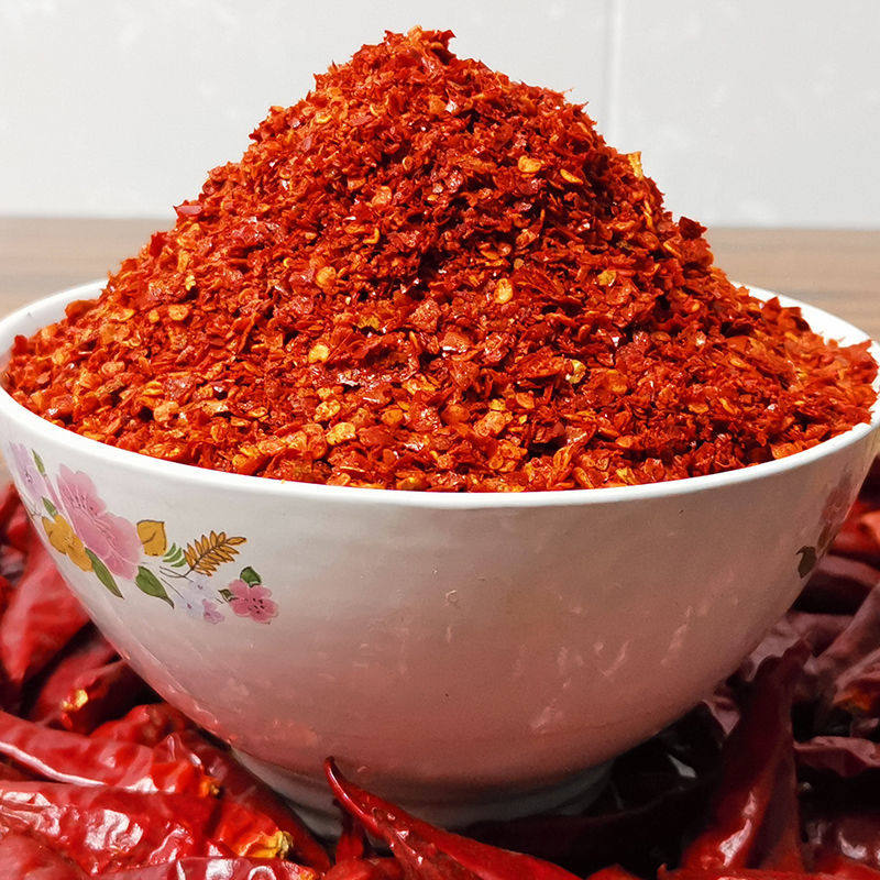秦椒500g袋装陕西兴平特产特香辣椒面家用油辣椒粉料