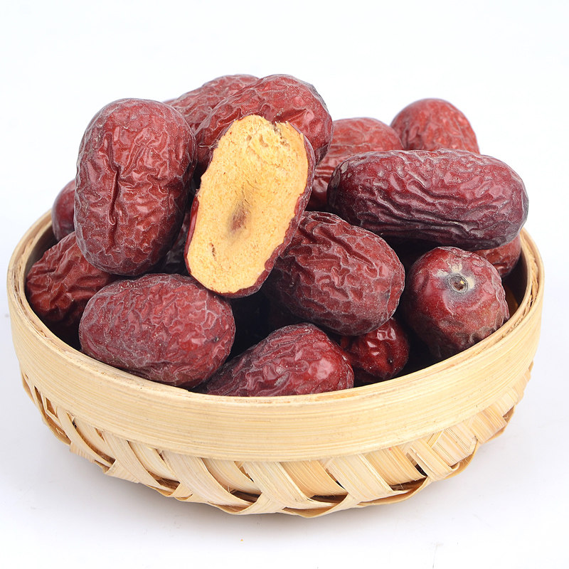 500g零食孕妇吊干清洗红枣若羌灰枣枣类制品