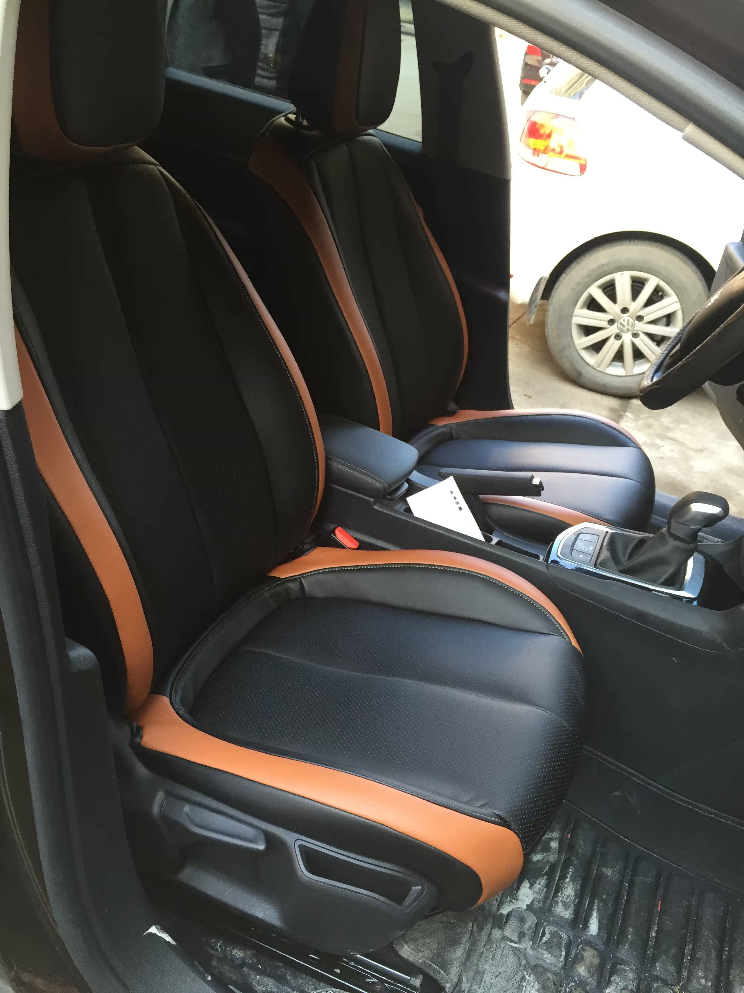 真皮座椅长沙汽车包真皮标致改装座套坐垫订做包真皮座套