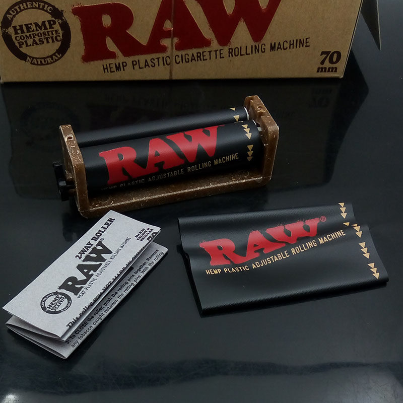 正品粗细手卷简易轻便耐用可调8mmraw进口卷烟器