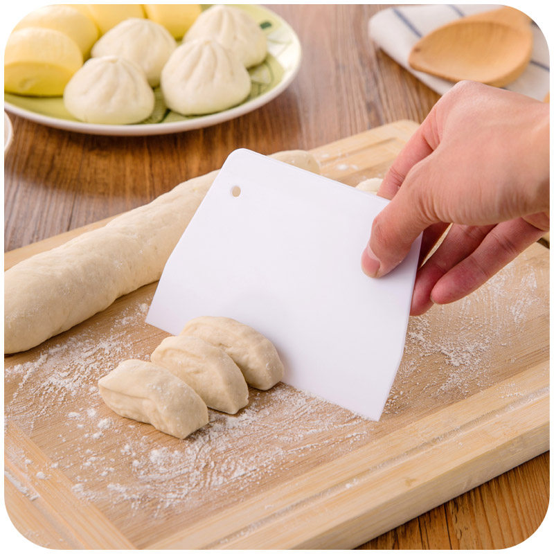 烘焙工具塑料刮板烘培梯形刮板煎饼刮板蛋糕刮板工具切面刮面平板