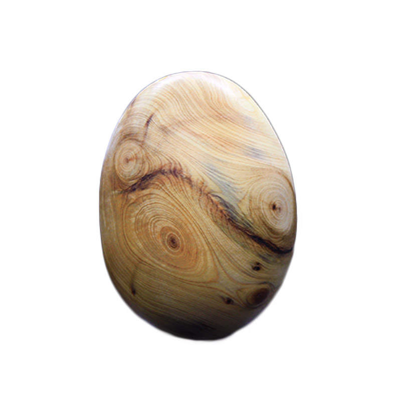正宗天然太行崖柏随形木雕椭圆形养生文玩盘玩手把件手玩