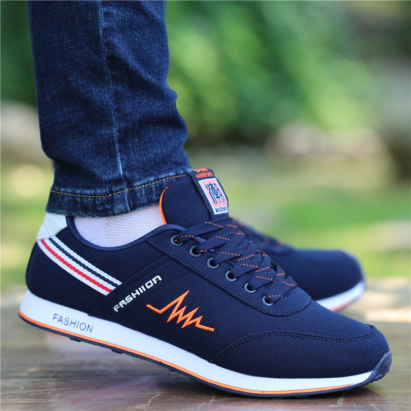 回力男鞋2020新款秋季透气帆布鞋韩版板鞋运动休闲潮鞋男士跑步鞋