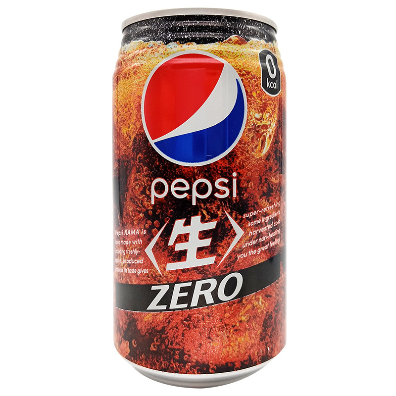 日本进口百事可乐零度可乐无糖气泡zero碳酸饮料碳酸饮料