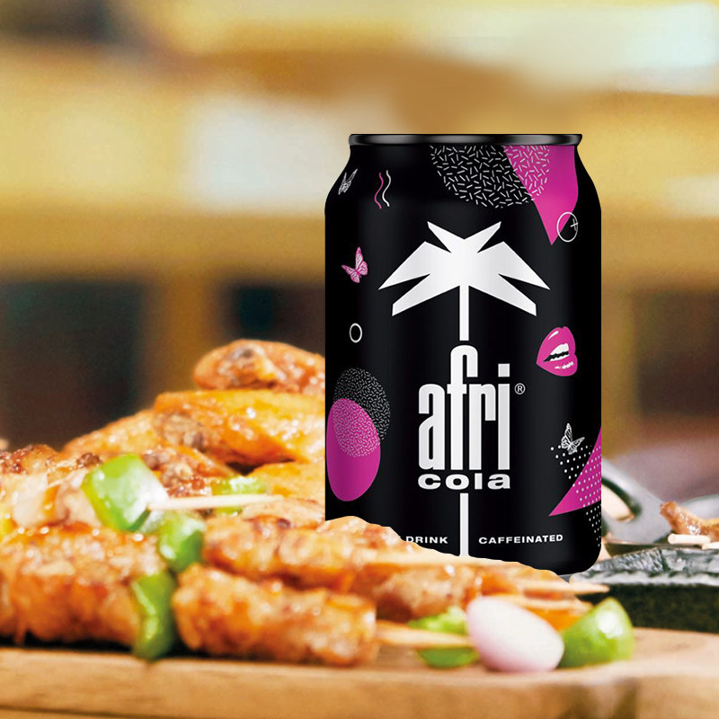 德国进口afri艾菲柠檬可乐碳酸饮料汽水听装碳酸饮料