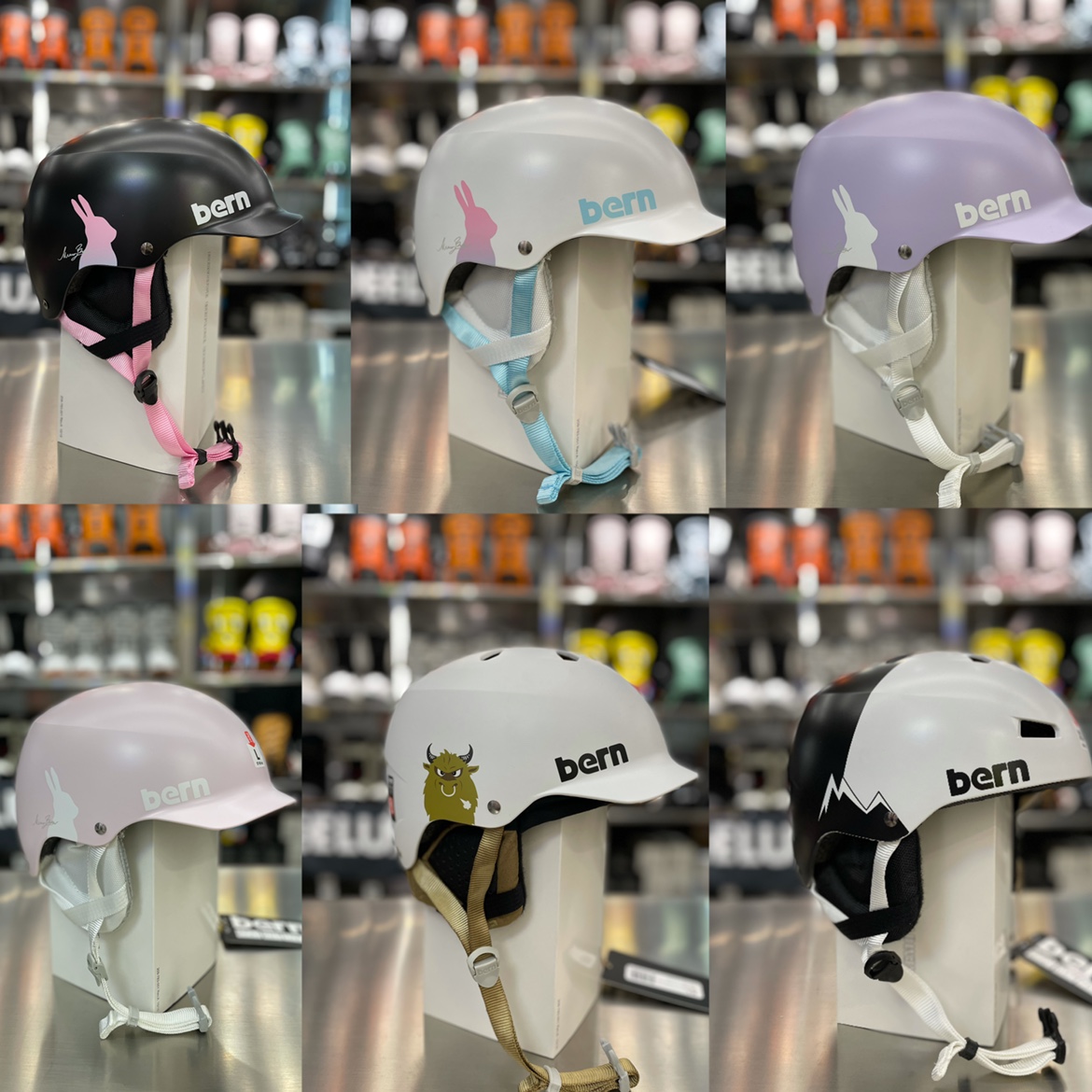 「東八極限」W22新品Bern美国单双板滑雪头盔头部保护男女款