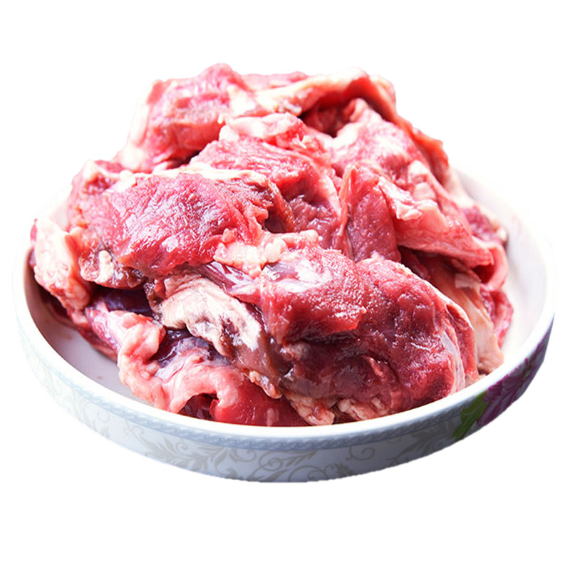 内蒙古筋头巴脑牛肉2斤剔骨胶原蛋白牛拐筋新生牛肉