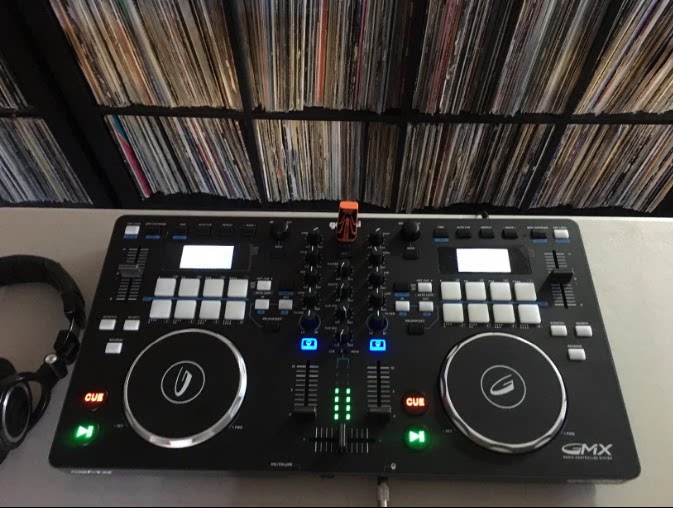 碟机edison盘打控制器cd手机打碟蓝牙一体机彩屏打碟机