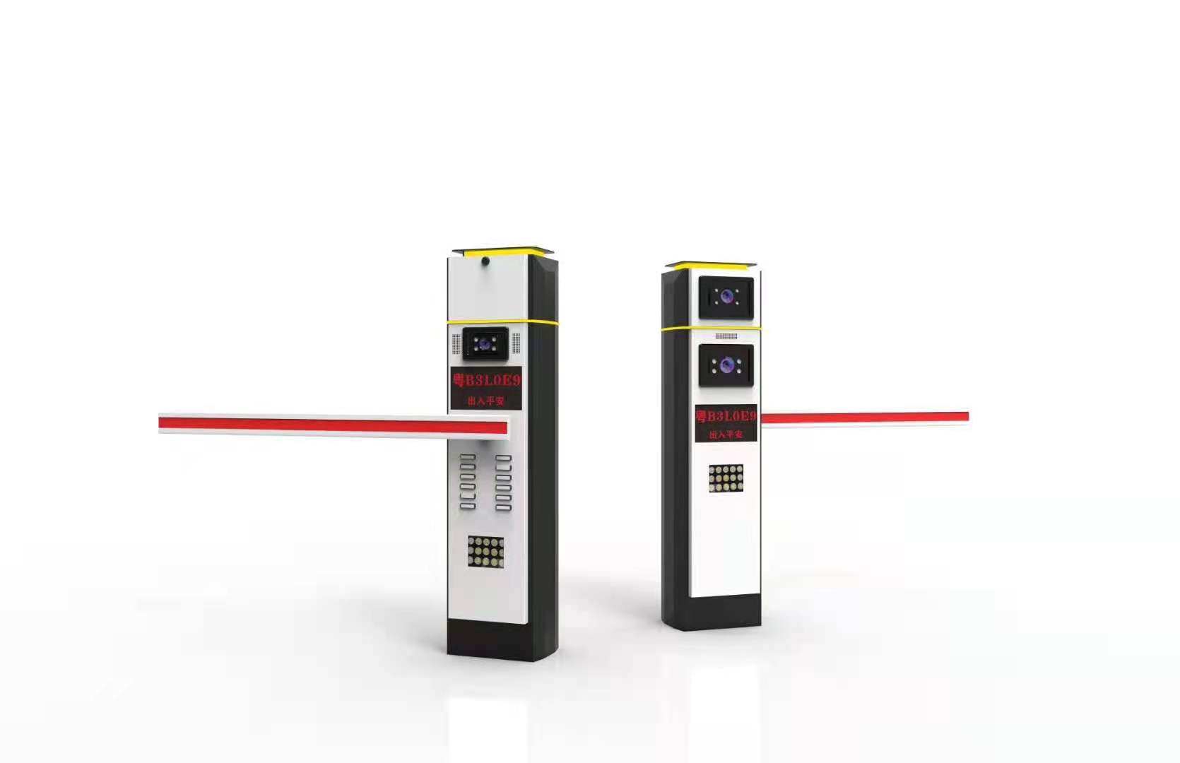 车牌识别小区学校单位门禁自动抬落杆道闸停车场智能管理收费系统