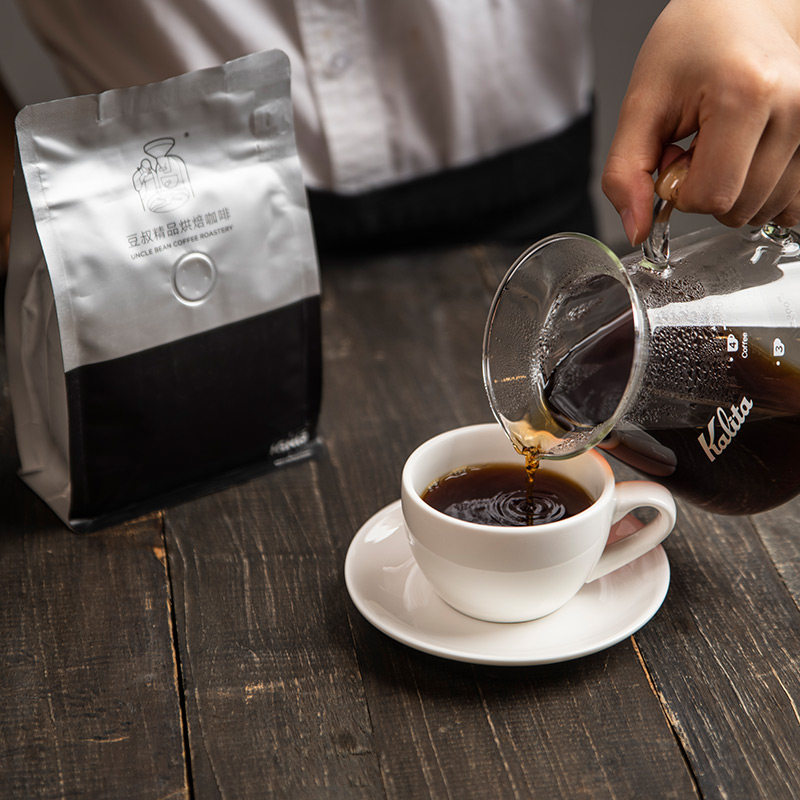 豆叔精品咖啡豆单品咖啡手冲美式耶加雪菲倾慕水洗日晒组合454克
