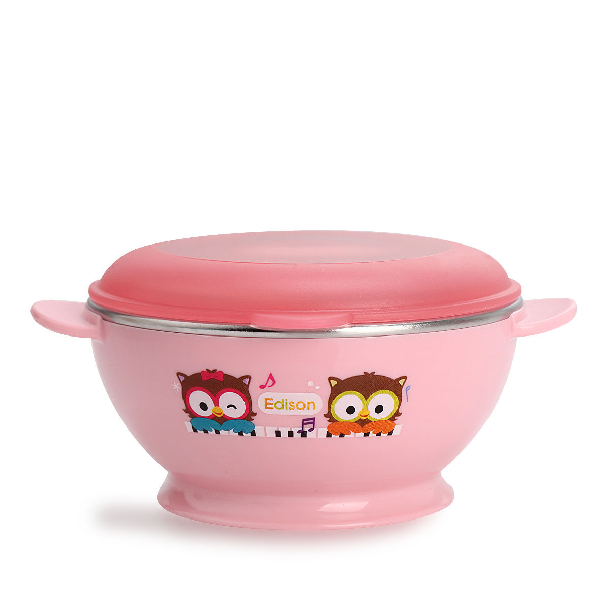 饭碗韩国edison爱迪生宝宝餐具不锈钢汤碗儿童吃饭儿童餐具