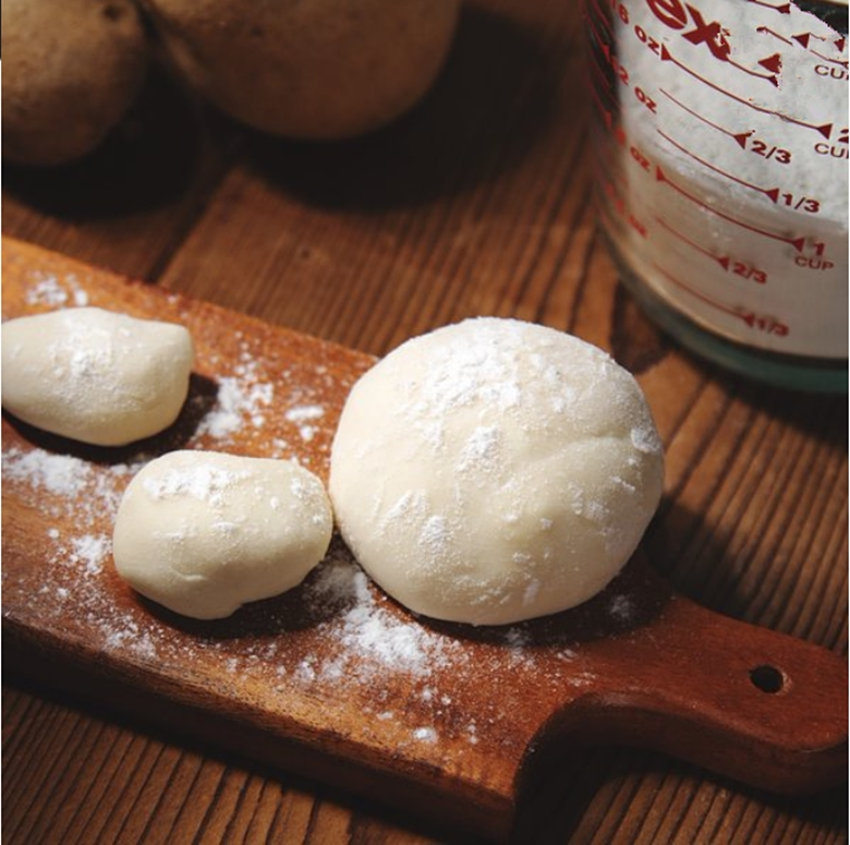 面粉韩国进口cj土豆豆面片面500g白雪食用面粉