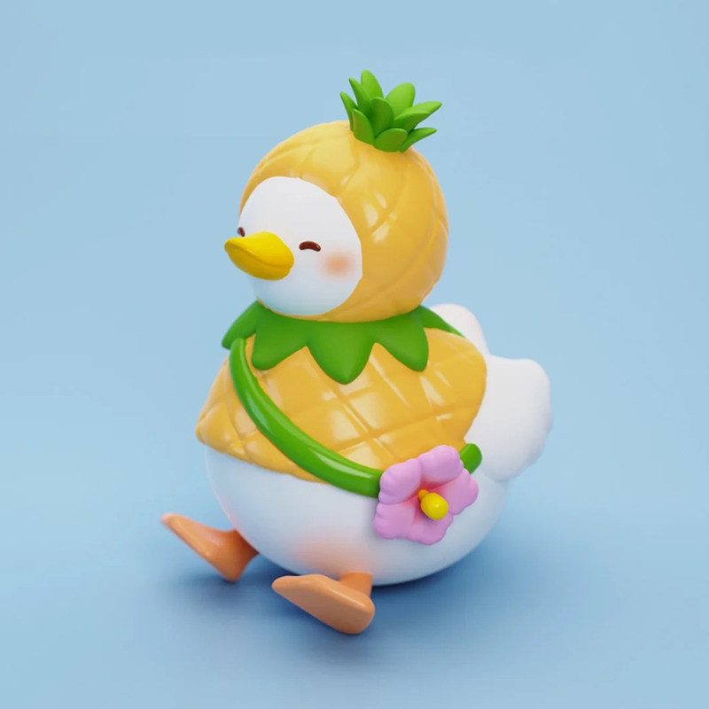 歪瓜出品大可好运水果系列盲盒dakeduck潮玩手办潮玩盲盒