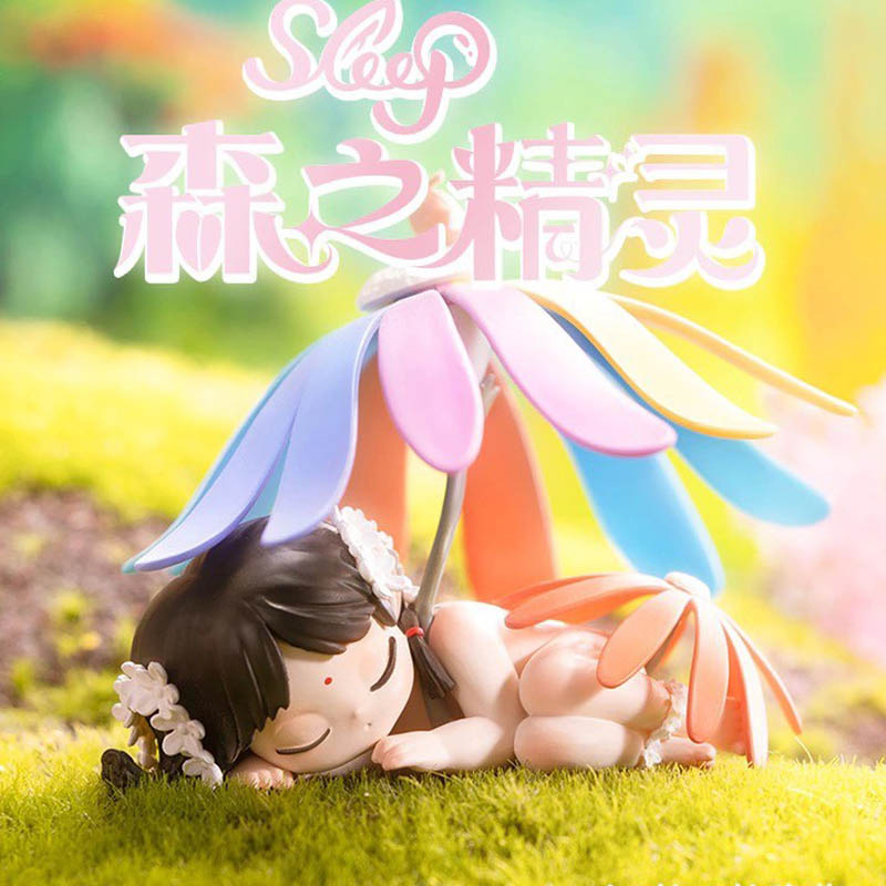 52toyssleep森之精灵盲盒可爱少女潮玩手办公仔潮玩盲盒