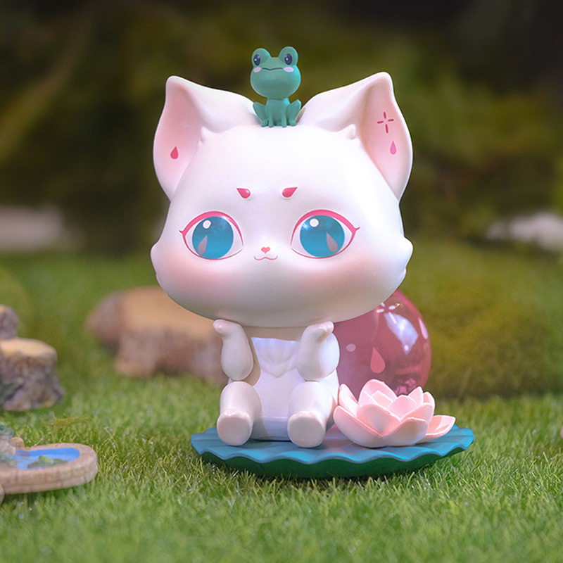 正品郭斯特斯特小狐狸kori妖怪镇系列盲盒周边潮玩潮玩盲盒