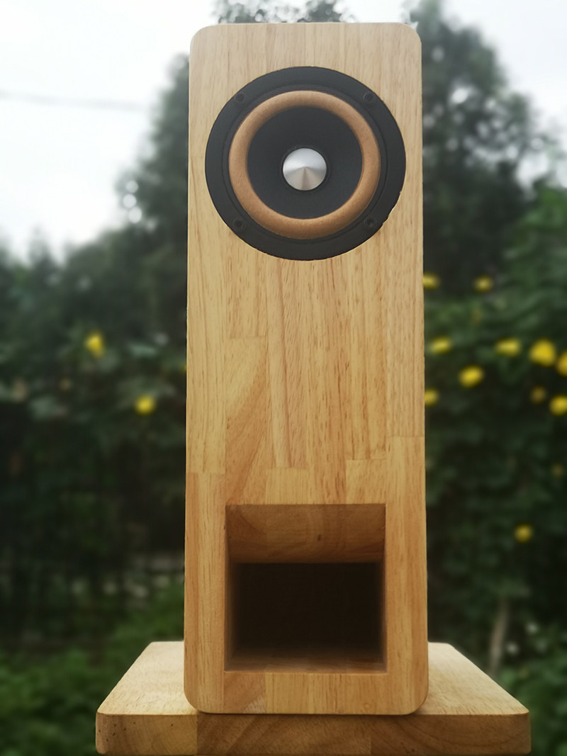 迷宫日本经典图纸同款3寸实木hifi音箱diyhifi音箱