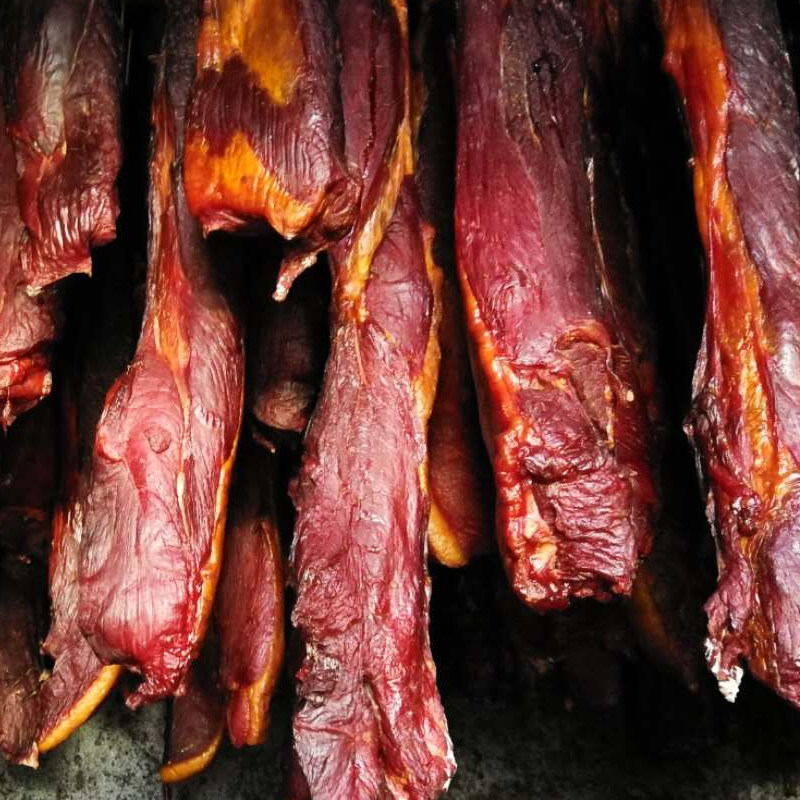 新疆正宗伊犁熏马马肉半干生马肠子2斤包邮牛肉类