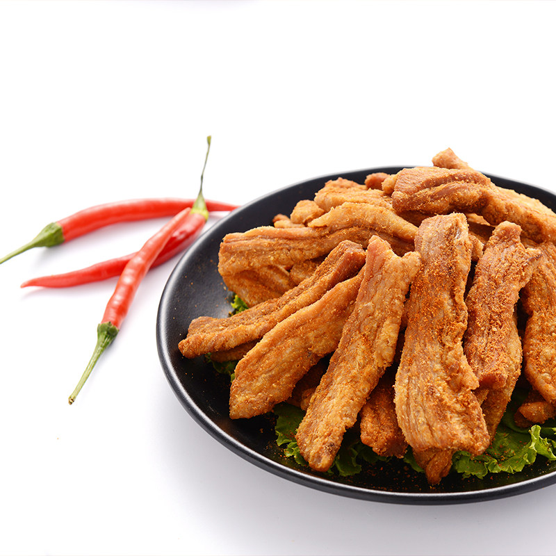 青岛特产李村脂渣猪油渣猪肉粕干肉类零食即食单根小包装生酮饮食