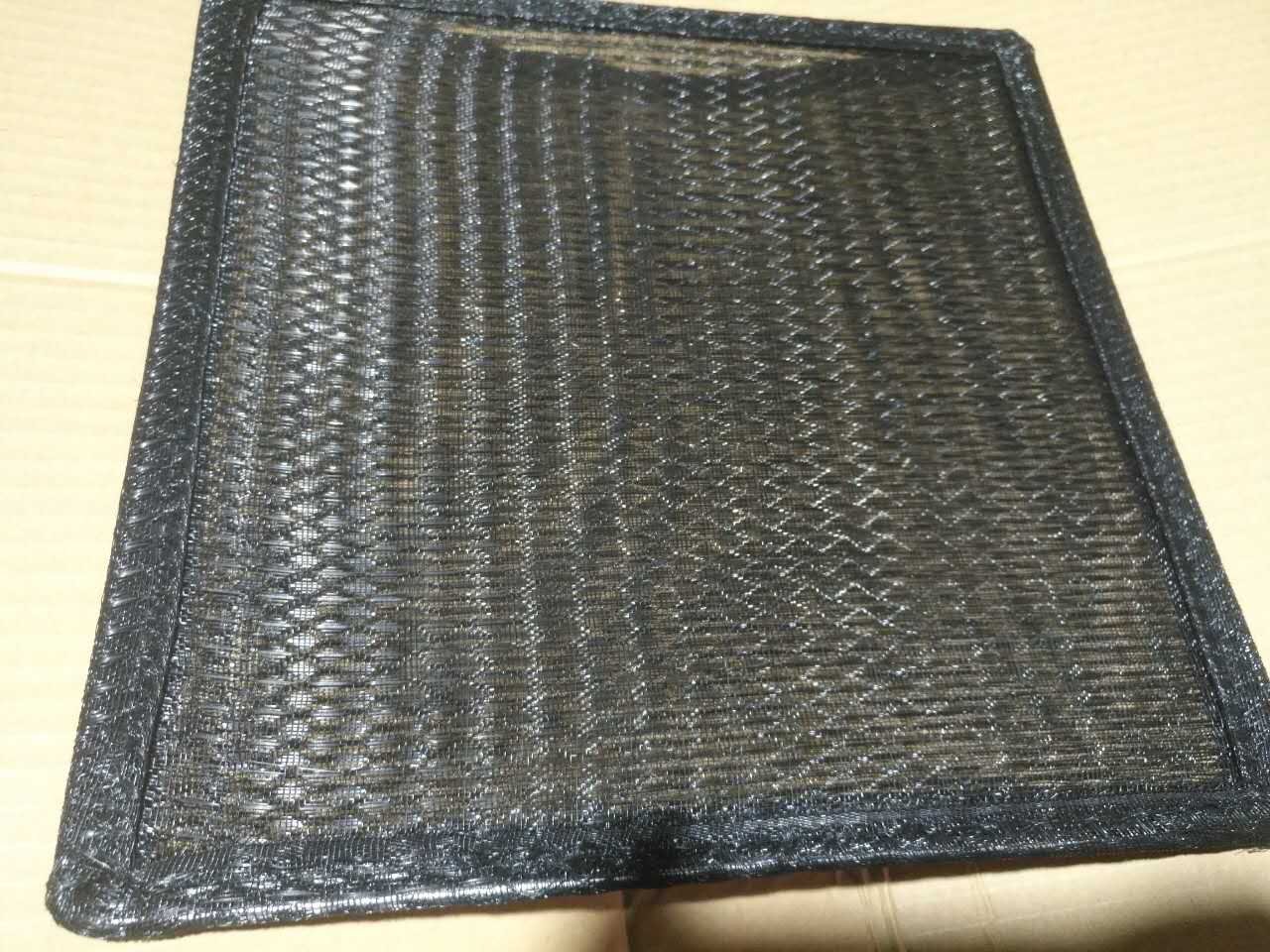 空调过滤网防虫网防尘网进风回风网中央空调百叶风口过滤网黑定制