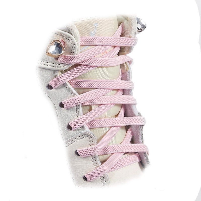 免系闪亮水钻懒人男女百搭弹力松紧鞋带成人儿童金属扣免绑鞋带